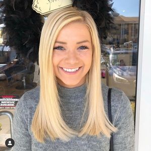 Blonde Frontal Extensions